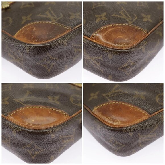 LOUIS VUITTON Monogram Marly Dragonne GM Clutch Bag M51825 LV Auth 102171 - Picture 14 of 16